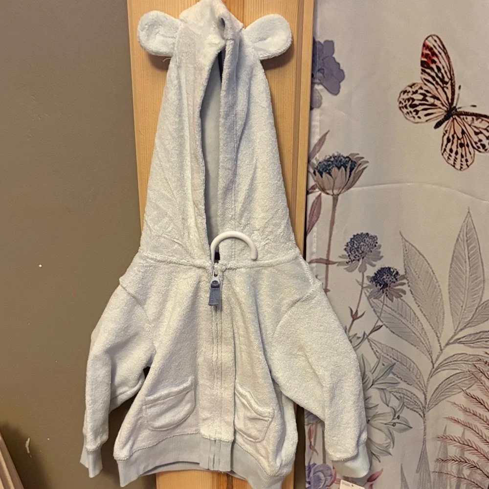 Carter's Soft Blue Kids Zip-Up Hoodie